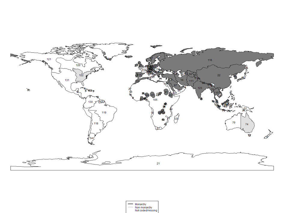 Monarchies in the world